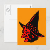 Sinaasheks Halloween Briefkaart (Voorkant / Achterkant)