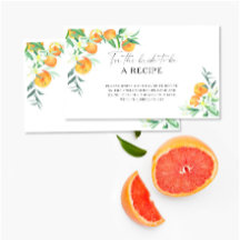 Sinaasje citrus - Recept voor de aanstaande bruid