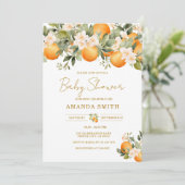 Sinaasjeugdfeest baby shower kaart (Staand voorkant)