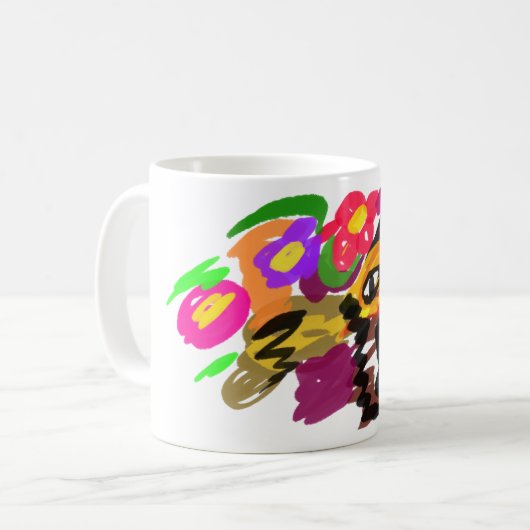 Sinaaspoes herstel  koffiemok (Voorkant links)