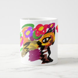 Sinaaspoes herstelt grote koffiekop