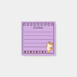 Sinaaspoes Kat Planning Lila Post-it® Notes
