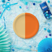 Sinaasroom papieren borden papieren bordje (Feest)