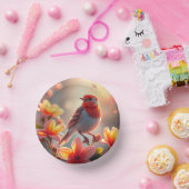 Sinaasvogel Bloem Bloem Papieren Kommen (Feest)