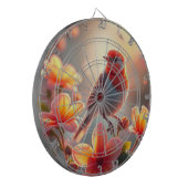 Sinaasvogel Bloemendartbord Dartbord (Voorkant Links)