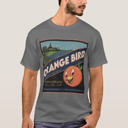 Sinaasvogelmerk citrus t-shirt (Voorkant)