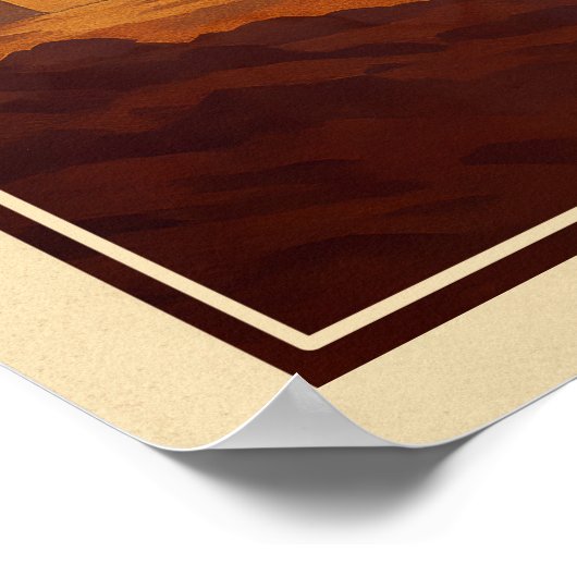 Sinaï Egypte V01 Poster (Hoek)