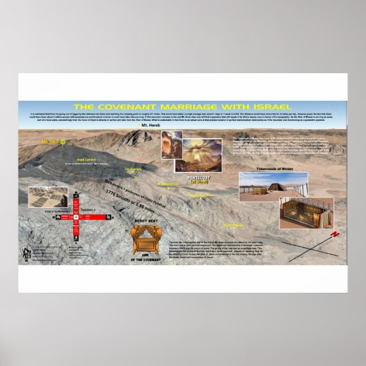 Sinaï - Profetische patronen 10 Poster (Voorkant)