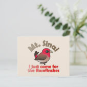 Sinai Rosefinches Briefkaart (Staand voorkant)