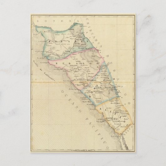 Sinaloa, Mexico Briefkaart (Voorkant)