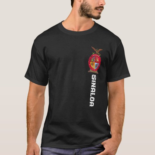 Sinaloa Mexico Camisa T-shirt (Voorkant)