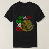 Sinaloa Mexico Flag shirt tshirt (Design voorkant)