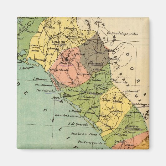 Sinaloa, Mexico Magneet (Voorkant)