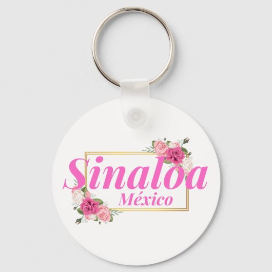 Sinaloa Mexico Travel Destination Bridesmaid Sleutelhanger (Voorkant)