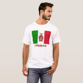 Sinaloa Onofficiële vlag T-shirt (Voorkant volledig)