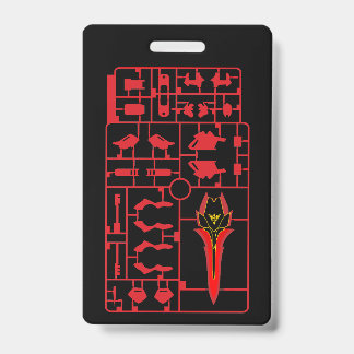 sinanju gundam gunpla plamo model runner kit char badge