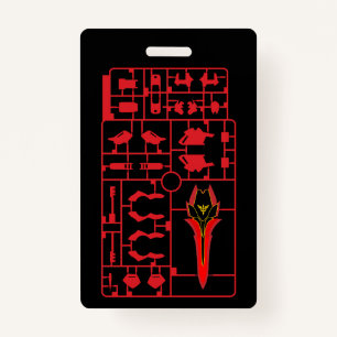 sinanju gundam gunpla plamo model runner kit char badge