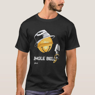 Sinatra Jingle Bells kerstontwerp Premium T-Sh T-shirt