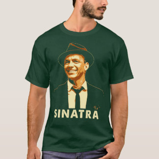Sinatra  Retro-kleuren T-shirt