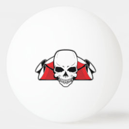SINBP Skull en Cups Beer Pong Ball
