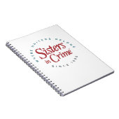 SinC: Waar schrijvers thuishoren Notitieboek (Rechterzijde)