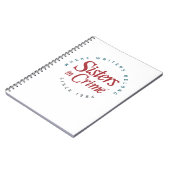 SinC: Waar schrijvers thuishoren Notitieboek (Linkerzijde)