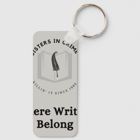 SinC: Waar schrijvers tot de Sleutelhanger behoren (Achterkant)