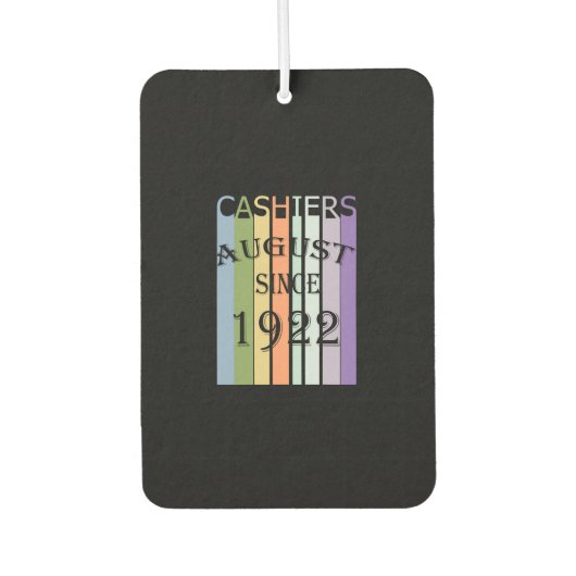 SINCE 1922 Cashiers Luchtverfrisser (Voorkant)