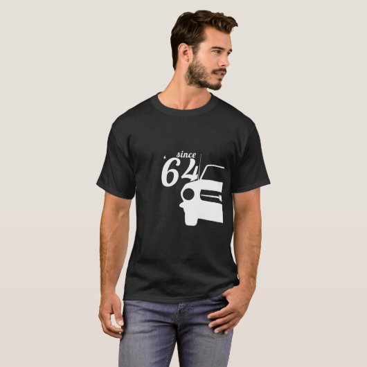 Since 1964 / Ford Mustang 1964 T-shirt (Voorkant volledig)