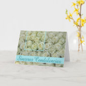 Sinceras Condolencias Spaanse sympathie Kaart (Gele Bloem)