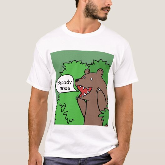 Sincere bear t-shirt (Voorkant)