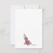 Sincere Bedankt voor je sympathiekaart (Achterkant)