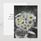 Sincere Sympathie vlakke Kaart (Voorkant / Achterkant)