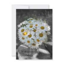 Sincere Sympathie vlakke Kaart