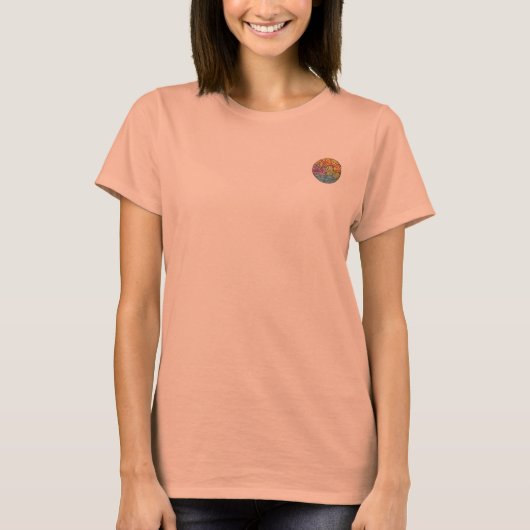 Sincerely Hannah Co. Mountain Landscape Shirt (Voorkant)
