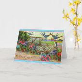 Sinceri Auguri Kaart (Gele Bloem)