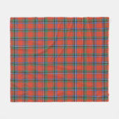 Sinclair Ancient Plaid Fleece Deken (Voorkant (Horizontaal))