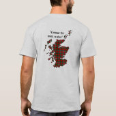 Sinclair Clan Adult T-shirt (Achterkant)