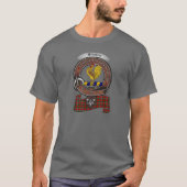 Sinclair Clan Badge Adult T-shirt (Voorkant)