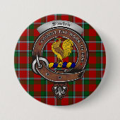 Sinclair Clan Badge Buttonnen Ronde Button 7,6 Cm (Voorkant)