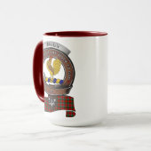 Sinclair Clan Badge Combo 15oz Mok (Voorkant links)