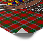 Sinclair Clan Badge Poster 8.5x11 (Hoek)