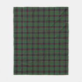 Sinclair Clan Hunting Tartan Variant Pset Fleece Deken (Voorkant)