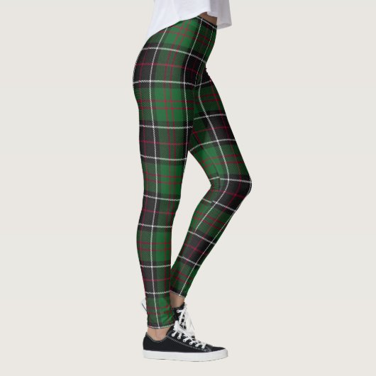 Sinclair Clan Hunting Tartan Variant Pset Leggings (Rechts)