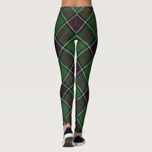 Sinclair Clan Hunting Tartan Variant Pset Leggings (Achterkant)