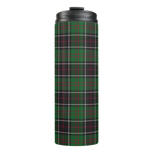 Sinclair Clan Hunting Tartan Variant Pset Thermosbeker (Voorkant)