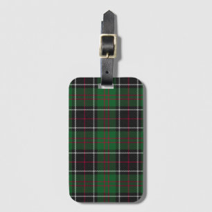 Sinclair Clan Jacht-Tartan Variant Bagagelabel