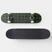 Sinclair Clan Jacht-Tartan Variant Persoonlijk Skateboard (Horizontaal)
