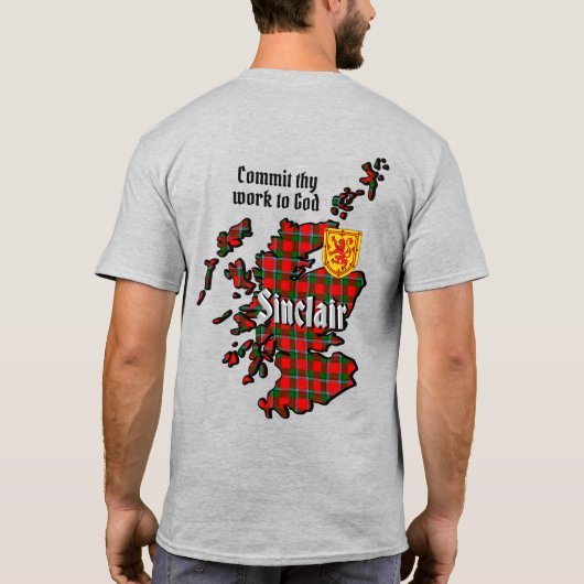 Sinclair Clan T-shirt (Achterkant)