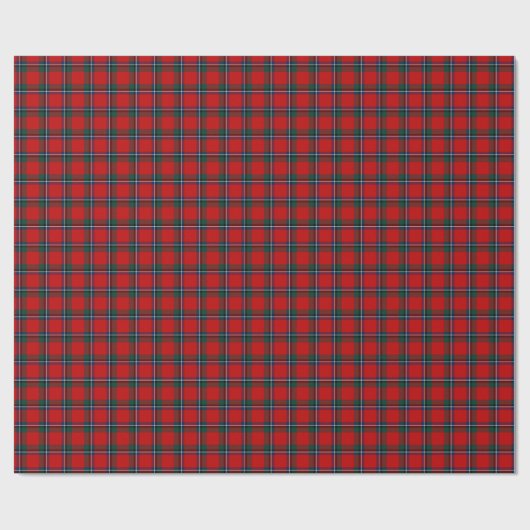Sinclair Clan Tartan Cadeaupapier (Vlak)